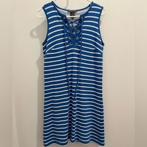 Chelsea and Theodore Cute nautical sleeveless dress size XS
